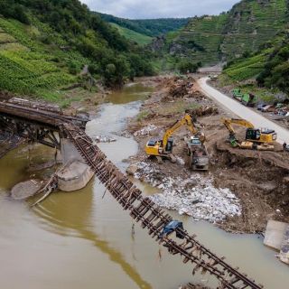 Estudio apunta al cambio climático en inundaciones de Alemania y Bélgica