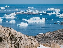 El episodio de lluvias se produce cuando se registraron temperaturas inusuales de más de 20 grados en el norte de Groenlandia durante el verano. AFP/ARCHIVO