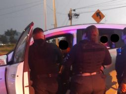 Aunque se consiguió la liberación de las víctimas, los delincuentes no pudieron ser detenidos. ESPECIAL/Policía de Tlajomulco