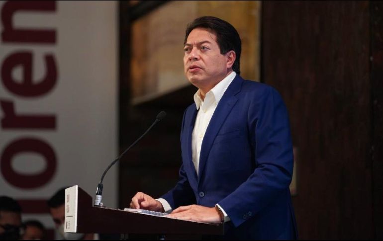 Mario Delgado le pidió a Anaya no huir 