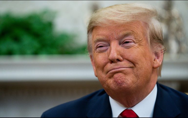 En octubre del año pasado, Donald Trump dio positivo a COVID-19. AP/ARCHIVO