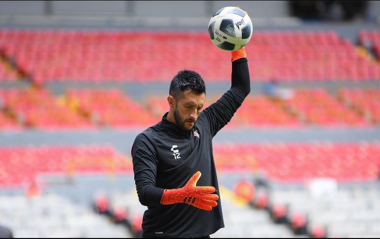 FIGURA. Camilo Vargas se ha convertido en una auténtica muralla y ante Tigres podría ser clave. IMAGO7