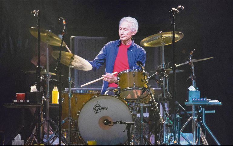 Charlie Watts. El baterista toca durante un concierto ofrecido en Houston, Texas, en 2019. AP