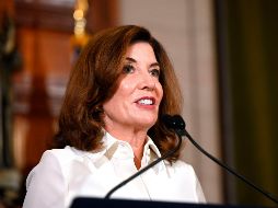 Hay muchas cosas que no sucedían y yo haré que sucedan, la transparencia será la divisa de mi gobierno, dice la gobernadora de Nueva York, Kathy Hochul. EFE / ARCHIVO