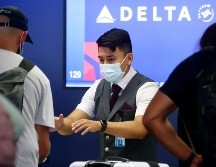 El 75% de los empleados de Delta están vacunados. Quienes no tengan la vacuna anti COVID-19 se someterán a pruebas semanales a partir del 12 de septiembre. AFP/M. Tama