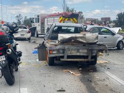 Tres de los lesionados fueron trasladados a un puesto de socorros en estado regular. ESPECIAL