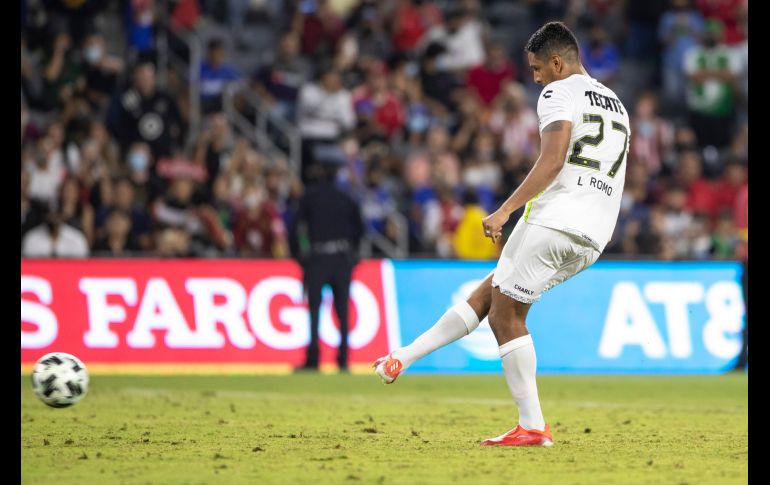 LE SOBRA CLASE. Luis Romo tiró el mejor penal de toda la tanda, fiel a su costumbre, pero no le alcanzó a la Liga MX. IMAGO7