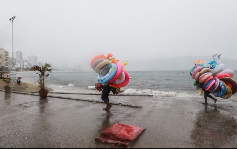 El Servicio Meteorológico Nacional (SMN) informó que se formó la tormenta tropical Nora en el Océano Pacífico, frente a las costas de Guerrero. EFE / ARCHIVO
