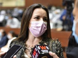 Mirza Flores afirmó que serán respetuosos de la autonomía administrativa y de gestión de la UdeG. ESPECIAL