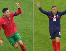 Cristiano Ronaldo estaría a horas de ser nuevo futbolista del Manchester City y Kylian Mbappé del Real Madrid. AFP/M. HANGST
