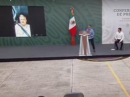 AMLO intentó estar en la “mañanera” a través de videollamada. YouTube / Andrés Manuel López Obrador