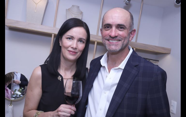 Patricia Franco y Fernando Jiménez. GENTE BIEN JALISCO/ CLAUDIO JIMENO