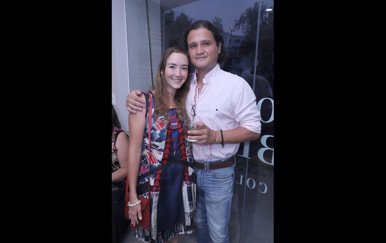 Alejandra Ochoa y Álvaro Valle. GENTE BIEN JALISCO/ CLAUDIO JIMENO