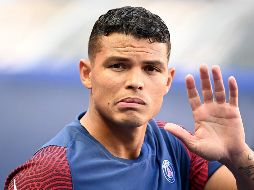 Entre los títulos ganados por Silva con el club galo, figuran varias ligas, copas y supercopas francesas, pero nunca pudo alzar una Champions League, cosa que hizo este año con el Chelsea. AFP/F. FIFE