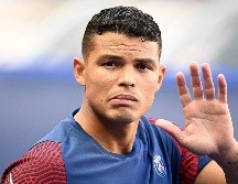 Entre los títulos ganados por Silva con el club galo, figuran varias ligas, copas y supercopas francesas, pero nunca pudo alzar una Champions League, cosa que hizo este año con el Chelsea. AFP/F. FIFE