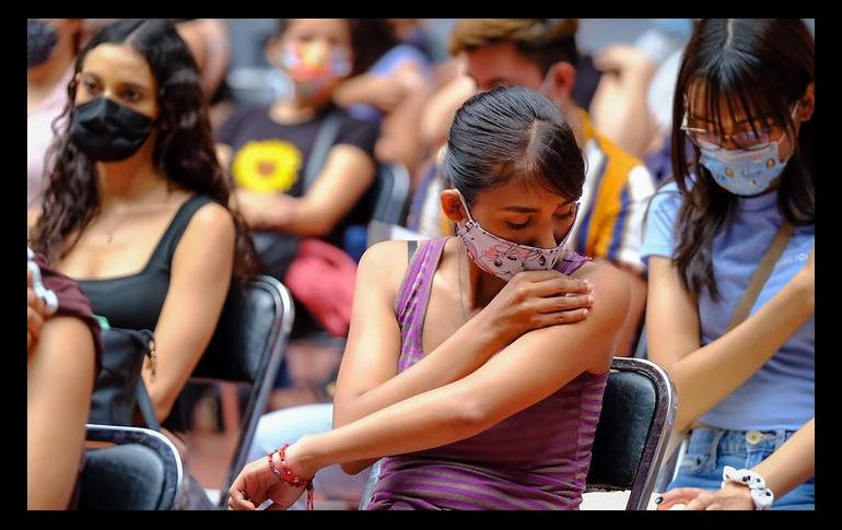 La aplicación de vacunas se estará realizando en los macromódulos ubicados en el auditorio Benito Juárez, CUCEI y CAT Tlajomulco. ESPECIAL/Salud Jalisco