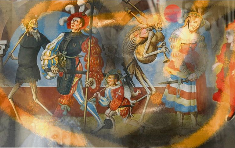 Pieza de Lucía Maya para el montaje “La danza de la muerte” (Músicas en tiempos de peste). ESPECIAL/L. Maya