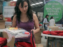 Reportan poco avance en entrega de los útiles y uniformes gratis