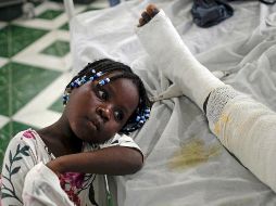 Son muy serias las afectaciones que por el sismo sufrió la infraestructura de salud de Haití. AP/M. Delacroix