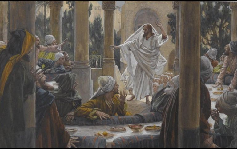 «¡Qué bien profetizó Isaías sobre ustedes, hipócritas, cuando escribió: Este pueblo me honra con los labios, pero su corazón está lejos de mí». WIKIMEDIA/«Maldiciendo a los fariseos», de James Tissot