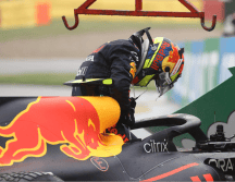 En lugar de 25, Verstappen sumó doce puntos y medio al ganar por delante de los ingleses George Russell. AFP / K. Tribouillard