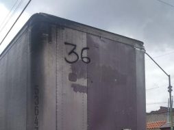 El camión  robado en el municipio de Tlaquepaque es un Volvo amarillo modelo 2013. ESPECIAL