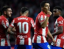 DRAMATISMO. Un autogol del Villarreal en el minuto 95, le dio el empate a los colchoneros. AFP/P. MARCOU