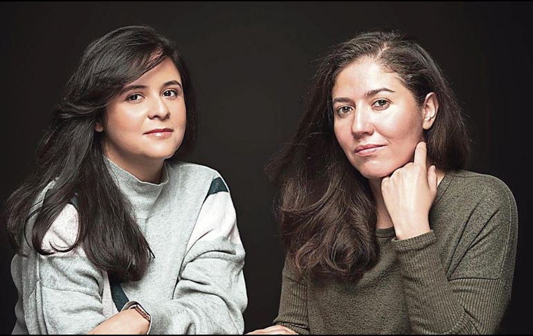 Talento. Astrid Rondero y Fernanda Valadez, productora y directora, respectivamente, de “Sin señas particulares”. Cortesía