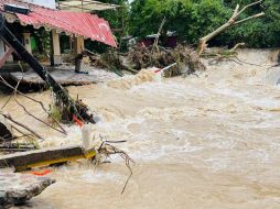 Las lluvias intensas del huracán 