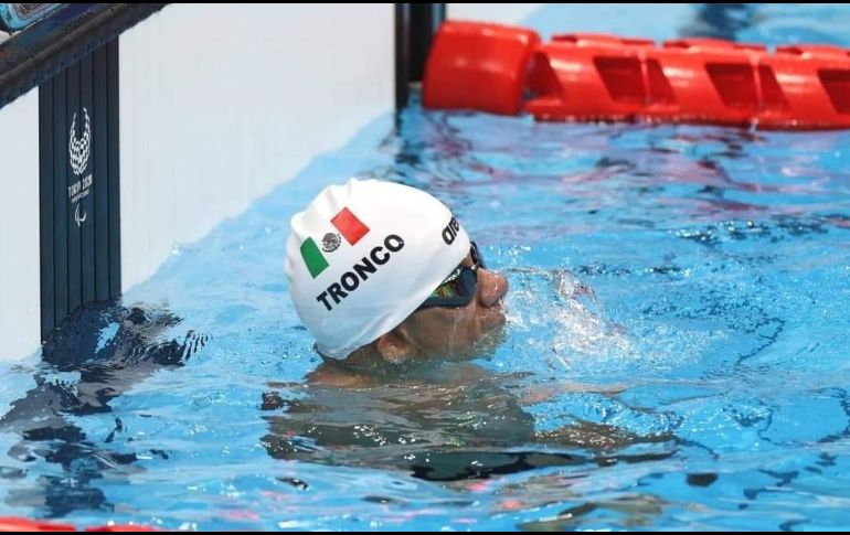 Cristopher Tronco. El nadador pasó a las finales de la prueba de los 50 metros pecho varonil SB2. ESPECIAL/Conade
