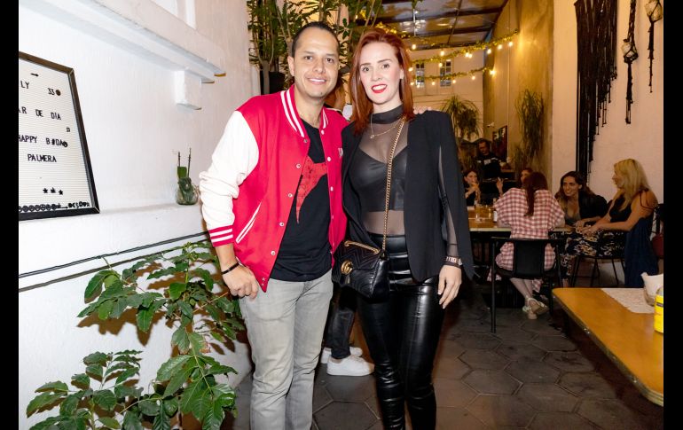 Sammy Huerta y Zaira Tegeiro.