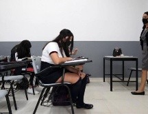 Los alumnos de la Secundaria 56 expresaron que se sienten felices de volver a la escuela. EL INFORMADOR/A. Camacho