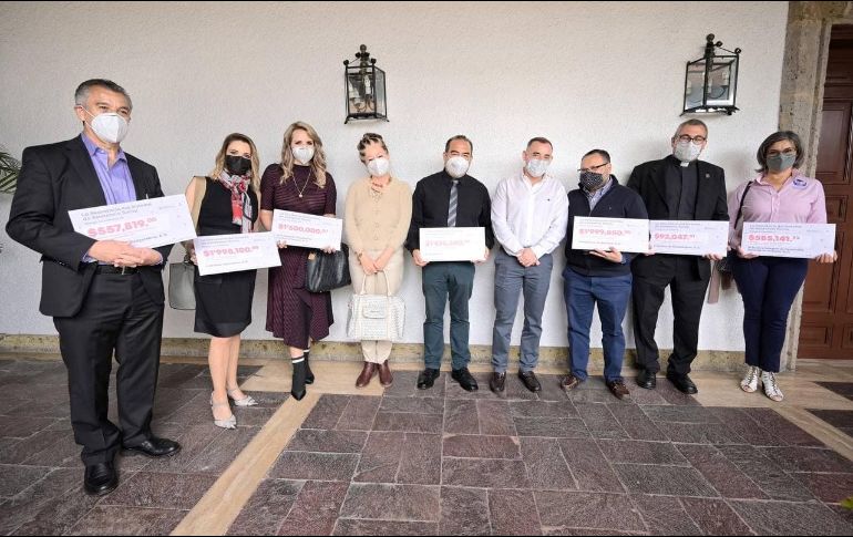 Resaltan que los apoyos a las organizaciones civiles son fundamentales para aquellas personas que más lo necesitan. TWITTER/@AlbertoEsquerG