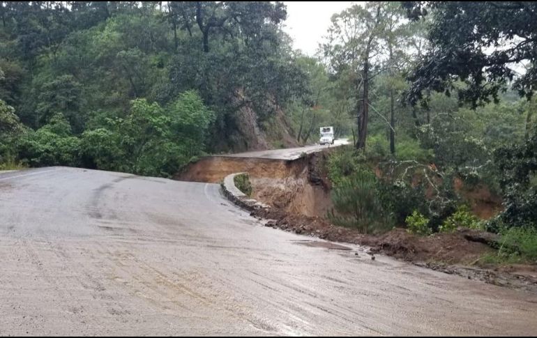 En el sitio trabajan elementos de Protección Civil Jalisco y autoridades del municipio de Zapotlán el Grande. ESPECIAL/PC Jalisco