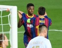 Se había especulado con que el Barça podría retirar el dorsal que lució el mejor jugador de su historia, pero Ansu Fati será quien lo lleve de ahora en adelante. AFP / ARCHIVO