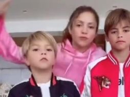 Shakira y sus hijos sorprenden bailando al ritmo de J Balvin