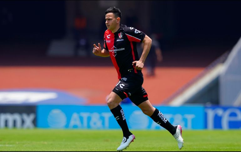 OPORTUNIDAD. Gonzalo Maroni marcó el gol para los rojinegros. IMAGO7