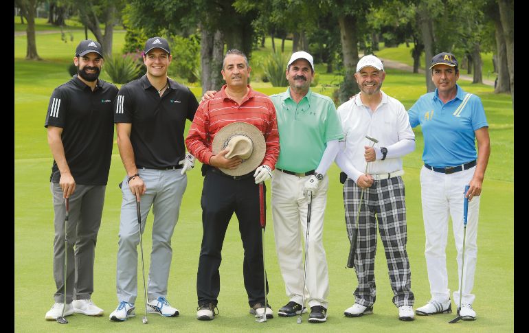 Gerardo Estrella, Sergio Salinas Escutia, José Jáuregui, José María Franco, Jesús López y Efrén Cortes