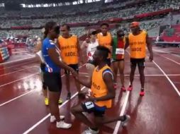 La escena se hizo viral en las redes sociales tras ser difundida por la organización de los Juegos Paralímpicos de Tokio. TWITTER / @Paralympics