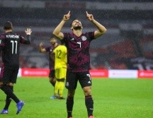 SUFRIDO. En los minutos finales, Henry Martín le dio los primeros 3 puntos al Tri. IMAGO7