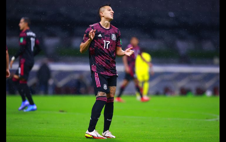 EL OSO. Roberto Alvarado tuvo una pifia del tamaño del Estadio Azteca. Inmediatamente después, cayó el gol de los Reggae Boyz. IMAGO7
