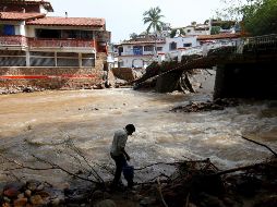 El municipio de Puerto Vallarta es uno de los más afectados por el paso del huracán 