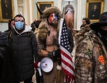 Chansley, también conocido como Jacob Angeli, se encuentra entre los varios cientos de manifestantes arrestados tras la insurrección del 6 de enero. EFE/ARCHIVO