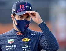 Tan sólo un par de horas después de haber sido cuarto lugar en la tercera práctica libre en el Circuito de Zandvoort, ''Checo'' Pérez se derrumbó en la carrera clasificatoria. AFP / A. Isakovic