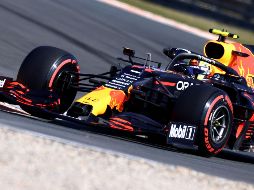 MAL DÍA. El piloto tapatío tuvo una clasificación desastrosa en el Circuito de Zandvoort, algo que Red Bull aprovechará para experimentar. AFP/K. TRIBOUILLARD