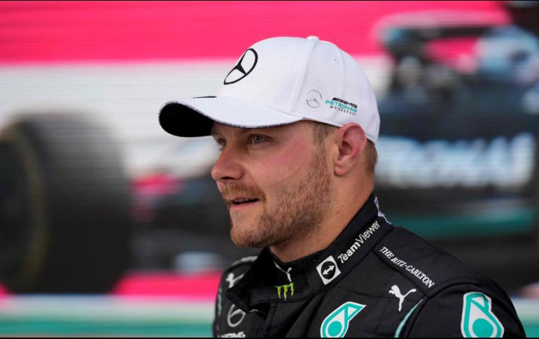Valtteri Bottas, compañero actualmente de Lewis Hamilton en Mercedes. AFP / D. Vojinovic