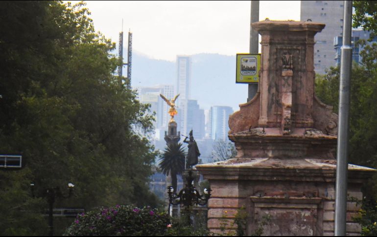 Claudia Sheinbaum, jefa de Gobierno de la Ciudad de México, informó que se colocará la estatua de una mujer indígena en la Glorieta de Colón, sobre Paseo de la Reforma en la Ciudad de México. SUN / A. Martínez