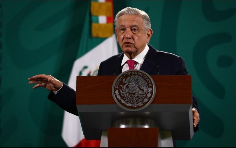 López Obrador aseguró que la misiva se entregará al presidente Biden antes de la reunión. SUN / D.Sánchez