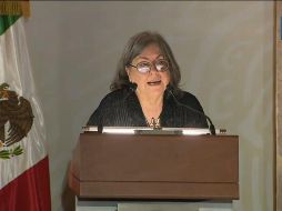 La escritora chilena Diamela Eltit mencionó en su discurso de su llegada a México tras la dictadura. TWITTER/@N22Digital