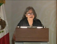La escritora chilena Diamela Eltit mencionó en su discurso de su llegada a México tras la dictadura. TWITTER/@N22Digital